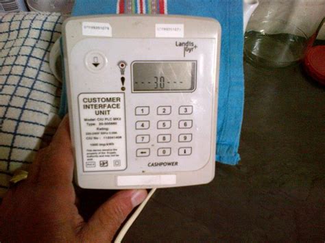 prepaid electricity meter not charging